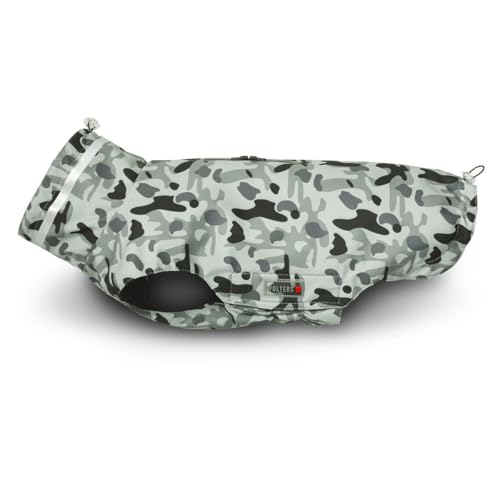 Wolters Outdoorjacke Camouflage für Mops & Co., Größe:32 cm, Farbe:grau/schwarz von WOLTERS