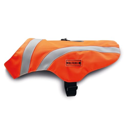 WOLTERS Sicherheitsweste Security, Größe:60 cm, Farbe:neon orange von WOLTERS