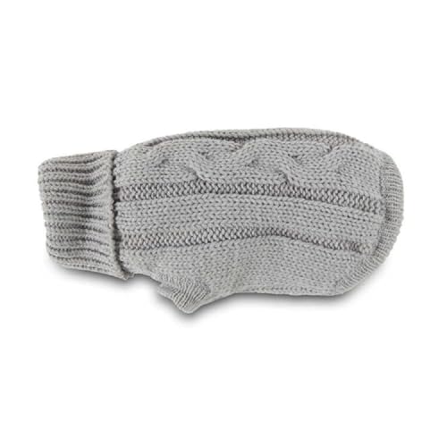 Wolters Zopf-Strickpullover, Größe:40 cm, Farbe:Silber von WOLTERS