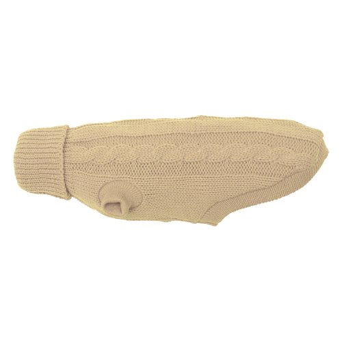 Wolters Cat&Dog 39251 Zopf-Strickpullover 25 cm, beige von Wolters Cat & Dog