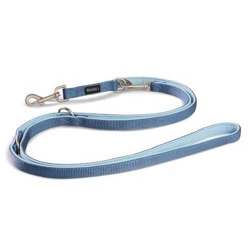 Wolters Führleine Professional Comfort, Farbe:Riverside Blue/Sky Blue, Größe:S 200 cm x 10 mm von WOLTERS