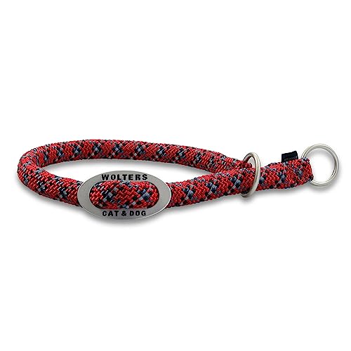 Wolters Schlupfhalsband Everest reflektierend, Farbe:rot/schwarz, Größe:30 cm x 9 mm von WOLTERS