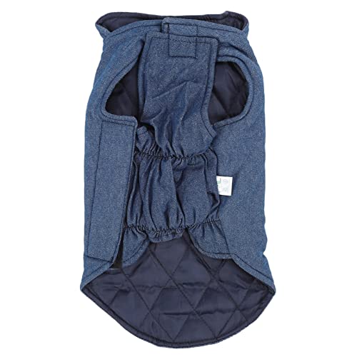 Hundejacke bequem warm vorheuern Haarausfall Schützen Sie Sonnenbrand Haustier Weste Denim Farbe (2XL) von WONZHEC