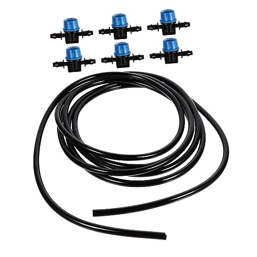 WOONEKY 7-teiliges Set Aquarium Luftschlauch Anschlussset 3M Mikro-Wasserregelventil Schläuche für Aquarium von WOONEKY