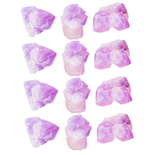 WOONEKY 1 Packung Natürliches Erz Kleine Kristalle Steine ​​Und Kristalle Amethyst Chips Kristalle Große Mengen Kristalle Und Steine Kristallperlen Verschiedene Kristalle von WOONEKY