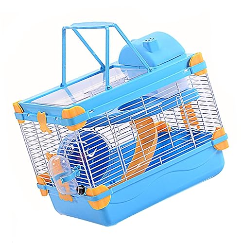 WOONEKY Luxuriöse Hamstervilla Mit Acryl-hamsterkäfig Hamsterkäfig Für Haustiere von WOONEKY