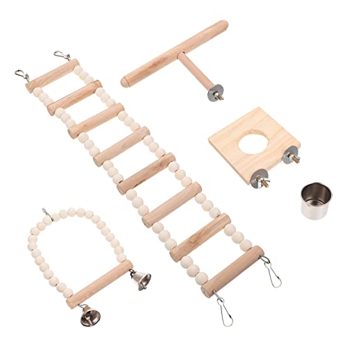 WOONEKY 1satz Hamster Spielzeug Kletterleiter Und Stehstäbe Für Kleintiere Sicheres Und Langlebiges Zubehör Für Hamster Und Kleine Haustiere WOONEKY 1satz Hamster Spielzeug Kletterleiter Und Stehstäbe Für Kleintiere Sicheres Und Langlebiges Zubehör Für Hamster Und Kleine Haustiere von WOONEKY