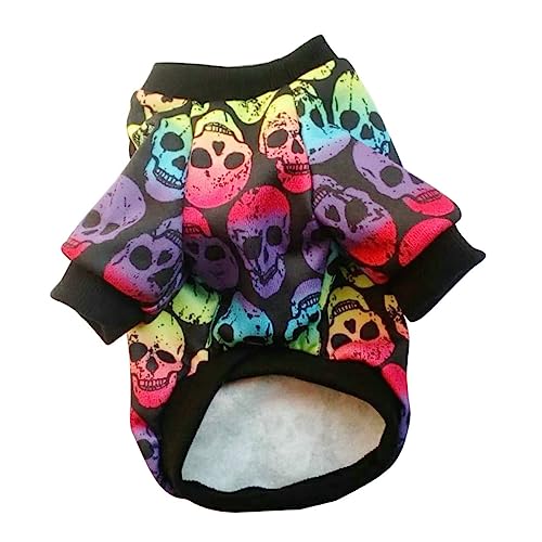 WOONEKY 1 Stück Halloween Haustier Sweatshirt Halloween Haustier Tuch Lustiges Hundekostü Hundepullover Halloween Hunde Tuch Haustier Party Kleidung Hunde Festival Tuch Hund von WOONEKY