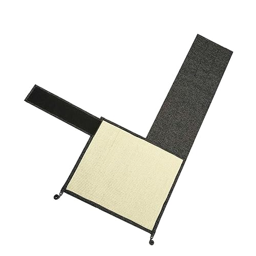 WOONEKY Katzenkratzmatte Sisal Schleifklauen Kissen Sofa Kratzpad Katzenkratzbrett Couch Haustier Kratzschutz von WOONEKY