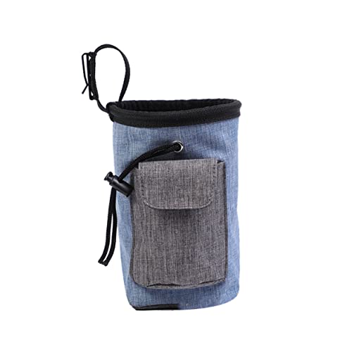 WOONEKY 1Stk Trainingstasche für Hunde Trainingsbeutel für Heimtierfutter Snack-Tasche Leckerlibeutel für Hunde Tasche für hundeleckereien Tasche für Tiernahrung Hundefutterträger Sky-Blue von WOONEKY