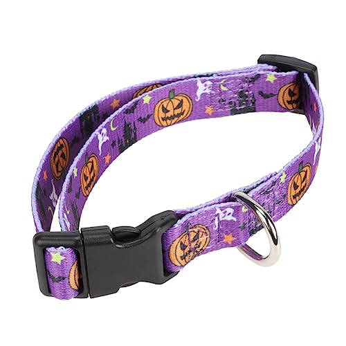 WOONEKY 1pc Halloween Dekoration Haustier Zubehör Haustier Hund Urlaub Halsband Leine von WOONEKY