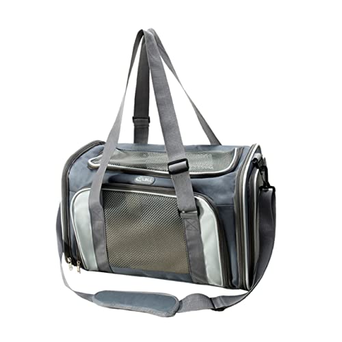 WOONEKY 1stk Atmungsaktive Haustiertasche Kleiner Reiserucksack Tragbare Transportbox Für Haustiere Tragerucksack Kleiner Hunderucksack Zusammenklappbare Hundebox Reisetaschen Oxford-Stoff von WOONEKY