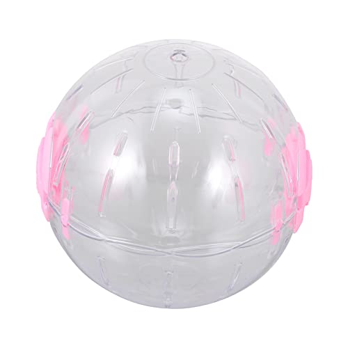 WOONEKY 12 cm Blinkender Haustierball Gymnastikball Lichter für Hamster Eichhörnchen mehr Spaß kompaktes Spielzeug zufällige Farbe von WOONEKY