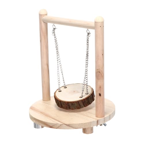 WOONEKY Holz Hamster Spielzeug Bequeme Schaukel Für Hamster Meerschweinchen Und Kleintiere Sicheres Und Langlebiges Material Fördert Aktivität Und Spaß Im Käfig WOONEKY Holz Hamster Spielzeug Bequeme Schaukel Für Hamster Meerschweinchen Und Kleintiere Sicheres Und Langlebiges Material Fördert Aktivität Und Spaß Im Käfig von WOONEKY