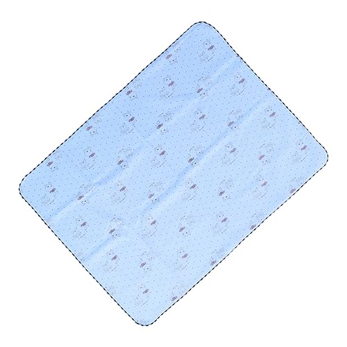 WOONEKY 1stk wasserdichte Wickelunterlage Für Haustiere (blau) Isolierplatten Haustierdecke Überdimensioniert Hunde-PIPI-Pads Haustier-PIPI-pad Pet Pee Pads Dropshipping Urin-pad von WOONEKY