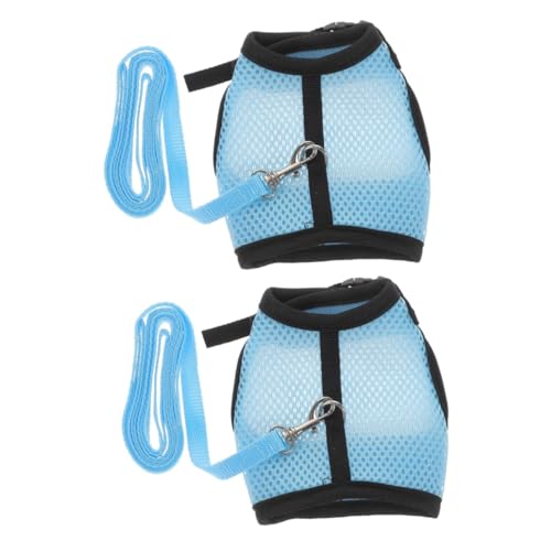 WOONEKY 2 Sets Guinea Pig Spielzeug Outdoor Run Leinen Für Und Hamster Pet Weste Seile WOONEKY 2 Sets Guinea Pig Spielzeug Outdoor Run Leinen Für Und Hamster Pet Weste Seile von WOONEKY