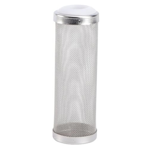 WOONEKY Edelstahl Aquarium Filter Netzabdeckung Für Garnelenfilter Wasserinlet Mesh Cover Filtermedien Für Aquarien 12mm & 16mm von WOONEKY