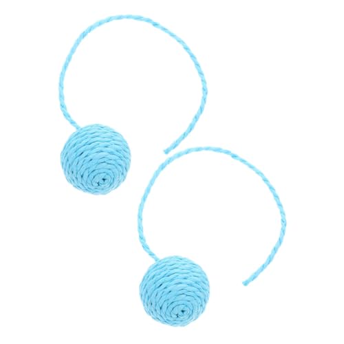 WOONEKY 2 Stück Katzenkratzbaum Ersatzball mit Sisal für Interaktive Katzenbeschäftigung Stylisches Katzenspielzeug für Drinnen Einfache WOONEKY 2 Stück Katzenkratzbaum Ersatzball mit Sisal für Interaktive Katzenbeschäftigung Stylisches Katzenspielzeug für Drinnen Einfache von WOONEKY