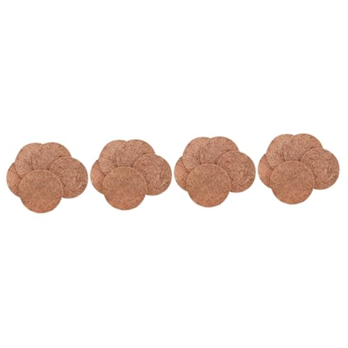 WOONEKY 20 STK Taubennestmatte Zuchtpads für Papageien Nesting-Pads Tauben-Ei-Matte Papageien Brutnester mat Vogelnestmatte Kleintiermatte Papageienzuchtmatte Vogelnestkäfigmatte Kokos von WOONEKY