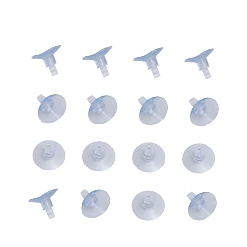 WOONEKY 4mm Aquarium Cup Clips 20 Stücke Set für Fisch Tank Airline Pumpe Festen Griff von WOONEKY