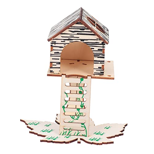 WOONEKY 2stücke Hamsterversteck-Haus Mit Plattform Spielzeug Für Kleine Tiere Für Hamster Mäuse Und Andere Kleintiere Bietet Rückzugsorte Und Spielmöglichkeiten WOONEKY 2stücke Hamsterversteck-Haus Mit Plattform Spielzeug Für Kleine Tiere Für Hamster Mäuse Und Andere Kleintiere Bietet Rückzugsorte Und Spielmöglichkeiten von WOONEKY