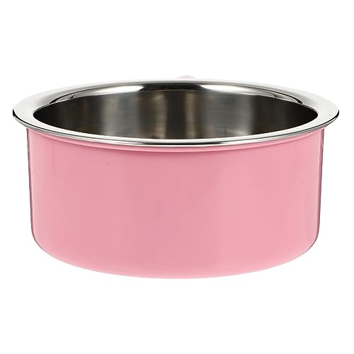 WOONEKY 3St Futterautomat für Haustiere Hundenapf Vogelfutterkäfig für Haustiere Futternäpfe für Heimtierbedarf Futternapf pet Supplies pet Food Container Hundefutter Haustiernapf Rosa von WOONEKY