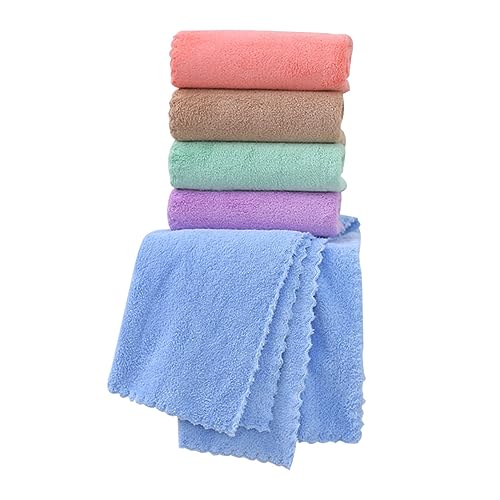 WOONEKY 5st Badetuchmatte Für Haustiere Mehrzweck-duschtuch Für Haustiere Schlafmatte Für Tiere Meerschweinchen Weiche Decke Fleece-pad Für Haustiere Kaninchen-Badetuch Liner Käfig Flanell von WOONEKY