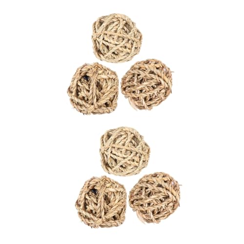 WOONEKY 6stücke Kaninchen Woven Spielzeug Für Papageien Naturfreundliche Kauspielzeuge Zahngesundheit Interaktive Beschäftigung Für Vögel Und Kleintiere WOONEKY 6stücke Kaninchen Woven Spielzeug Für Papageien Naturfreundliche Kauspielzeuge Zahngesundheit Interaktive Beschäftigung Für Vögel Und Kleintiere von WOONEKY