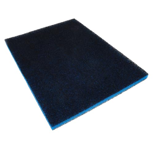 WOONEKY Aquariumfilter Baumwollfilter Aquarium Filterpads Reinigungsfilterpad Medienpad Teichfiltersystem Aquarium Reinigungsfilter Schwarzer Schwamm von WOONEKY