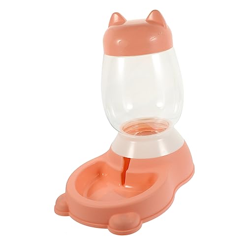 WOONEKY Automatischer Trinkbrunnen Hundefutter Trinkbrunnen für Hunde Trinkbrunnen für Katzen futterkörbe pet Feeder katzenfutter Haustiere Futterspender Wasserspender für Welpen pp Coffee von WOONEKY