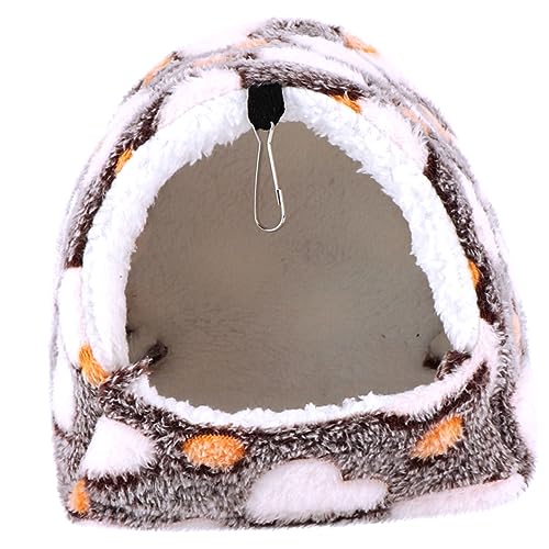 WOONEKY Hängematte für Hamster Einstreu für Meerschweinchen Meerschweinchen-Hängematte Hasenbettwäsche haustierbett pet Bed Schlafsack Hängematte für Haustiere Winterhängebett für Hamster von WOONEKY