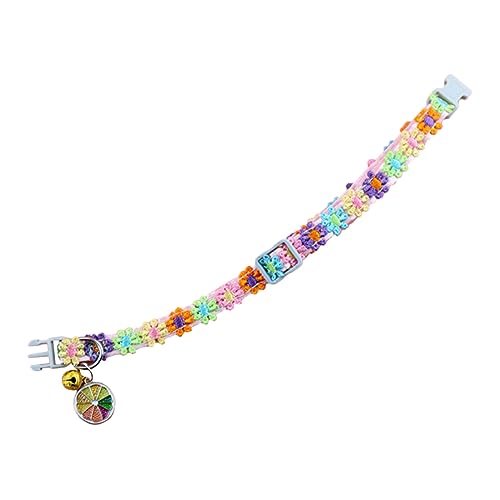 WOONEKY Halsband Für Hunde Katzenhalsbänder Kleine Hundehalsbänder Blumenkragen Aus Spitze Für Kleine Hunde Kätzchen-Kragen Zarter Kätzchenkragen Polyester von WOONEKY