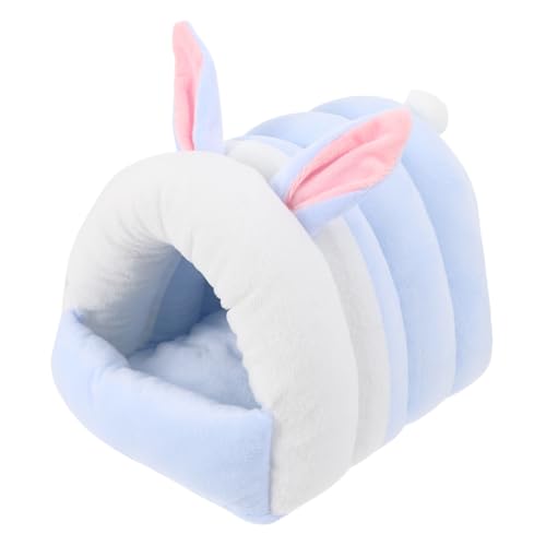 WOONEKY Hamster Kuschelhöhle Warmes Nest aus Weichem Baumwollstoff Winddichtes Haustierhaus für Kleine Nagetiere Wie Hamster Meerschweinchen Chinchilla Gemütliches Langlebiges Wärmenest WOONEKY Hamster Kuschelhöhle Warmes Nest aus Weichem Baumwollstoff Winddichtes Haustierhaus für Kleine Nagetiere Wie Hamster Meerschweinchen Chinchilla Gemütliches Langlebiges Wärmenest von WOONEKY
