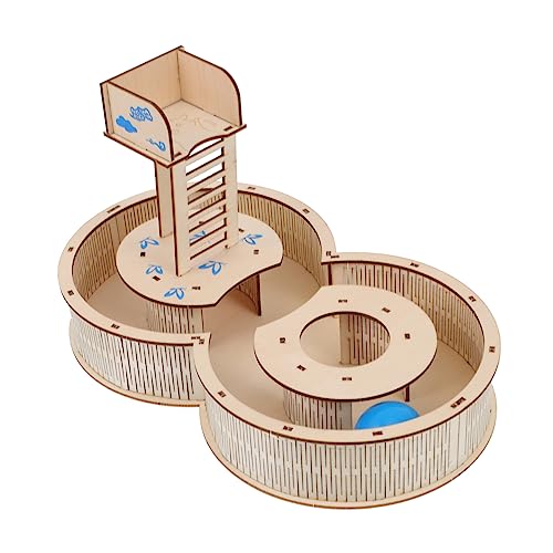 WOONEKY Spielzeug Hamster Labyrinth Aus Holz Kreatives Haus Für Kleintiere Mäuse Übungsspielzeug Für Hamster Rennmäuse Chinchillas WOONEKY Spielzeug Hamster Labyrinth Aus Holz Kreatives Haus Für Kleintiere Mäuse Übungsspielzeug Für Hamster Rennmäuse Chinchillas von WOONEKY