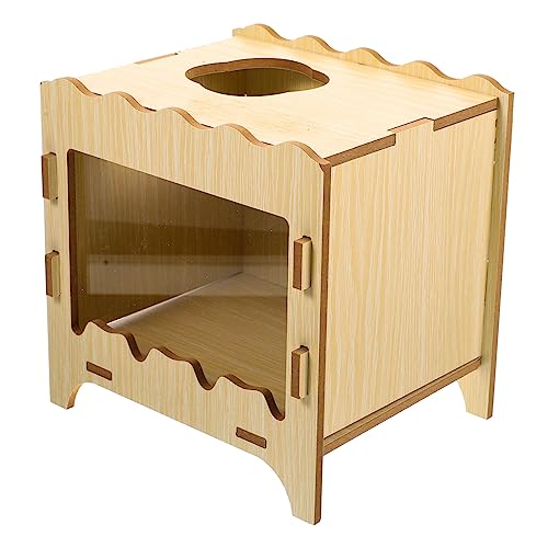 WOONEKY Tier Hamster Versteck Spielzeug Haustier Graben Weiches Futter Multi-Loch Für Entspannung WOONEKY Tier Hamster Versteck Spielzeug Haustier Graben Weiches Futter Multi-Loch Für Entspannung von WOONEKY