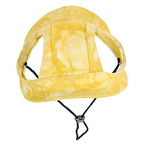 WOONEKY Haustier-Baseballmütze hundemantel Dog Raincoat Dog Toys Dog Coat Outdoor-Hüte für Haustiere Katze-Baseballmütze Baseball Kappe Welpen-Baseballmützen Sonnenhüte für Hunde Baumwolle von WOONEKY