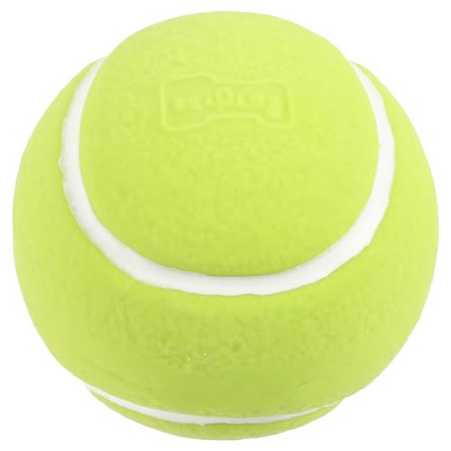 WOONEKY Interaktives Kauball Für Hunde Quietschendes Tennisspielzeug Für Kleine Welpen Ideal Für Zahnpflege Und Spielspaß Haustiere von WOONEKY