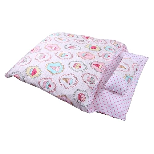 WOONEKY Katze Schlafsack cat House katzenhaus cat katzenbetg Haustierhausgeschenk zu Weihnachten Katzenbett Haustierkissen Haustiermatte Eingebaute Federbaumwolle Rosa von WOONEKY