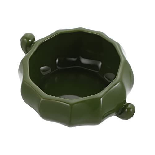 WOONEKY Keramikschale Futterspender für Hamster Futterspender für Igel Haustier Hamster Food Bowl Hamster Water Dispenser Werkzeug Hamsterfutternapf Eichhörnchen-Futterspender aus Keramik von WOONEKY