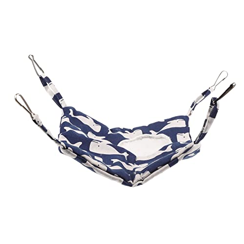 WOONEKY Kuschelhängematte für Kleintiere Waschbare Hamster Hängematte aus Atmungsaktivem Material Komfortable und Schlafgelegenheit für Hamster Chinchillas und Kleine Haustiere WOONEKY Kuschelhängematte für Kleintiere Waschbare Hamster Hängematte aus Atmungsaktivem Material Komfortable und Schlafgelegenheit für Hamster Chinchillas und Kleine Haustiere von WOONEKY