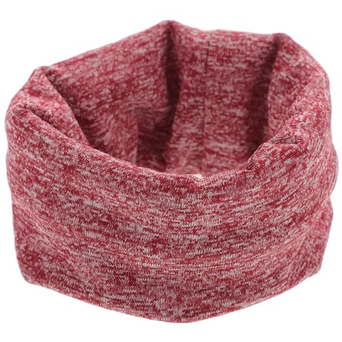 WOONEKY Ohrenschützer Für Hunde Im Freien Wiederverwendbarer Hundeschal Elastischer Hundeschal Warmer Hundeschal Bequemer Hundeohrenschützer Beruhigende Ohrenschützer Für Hunde Stoff Rosa von WOONEKY