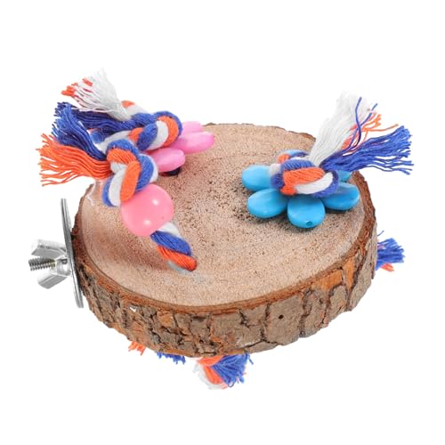 WOONEKY Papagei Kauspielzeug Futtersuche Spielzeug Kauspielzeug für Bird Toys papageienspielzeug Vogelspielzeug Spielzeuge Spielzeug zur Vogelsuche Kauspielzeug für Vögel hölzern von WOONEKY