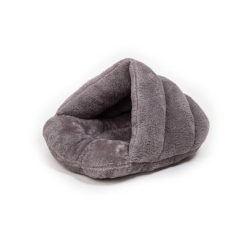 WOONEKY Plüschbett für Haustiere haustierbett pet Bed hundebetten bedbag katzenbetten Haustierliebe puckschlafsäcke Dog Bed hundehaus Bett Katzenschlafsack Hundehütte Katze Schlafsack von WOONEKY