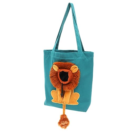 WOONEKY Umhängetasche Katzentragetasche Hunde Tragetasche Dog Carrier Bag Tragbarer Hundetransporter Tragetasche für Haustiere Reisetaschen Handtasche Welpentragetasche für kleine Hunde von WOONEKY