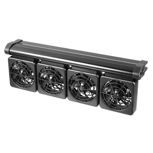 WOONEKY Verstellbarer Aquarium Kühler mit Fan System für Süß und Salzwassertanks Leiser Luftkühler für Effektive Wassertemperaturkontrolle für Aquarienbesitzer WOONEKY Verstellbarer Aquarium Kühler mit Fan System für Süß und Salzwassertanks Leiser Luftkühler für Effektive Wassertemperaturkontrolle für Aquarienbesitzer von WOONEKY