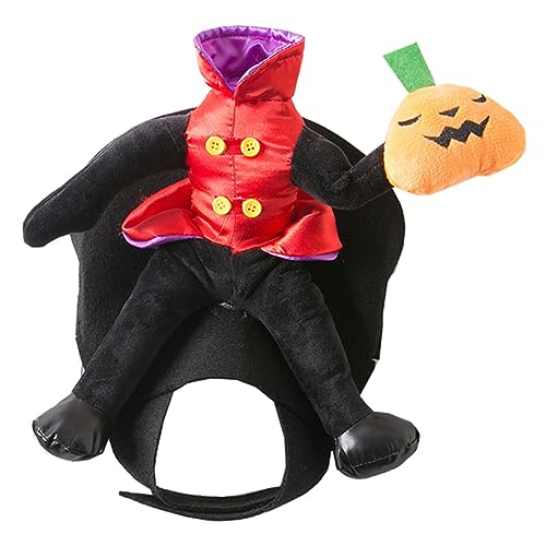 WOONEKY Verwandlungskostüm Für Haustiere Halloween-Kleidung Für Haustiere Cosplay-Requisiten Für Welpen Welpe Cosplay Prop Kleine Hunde Lustiges Katzenkostüm Halloween-hundekleidung Plüsch von WOONEKY