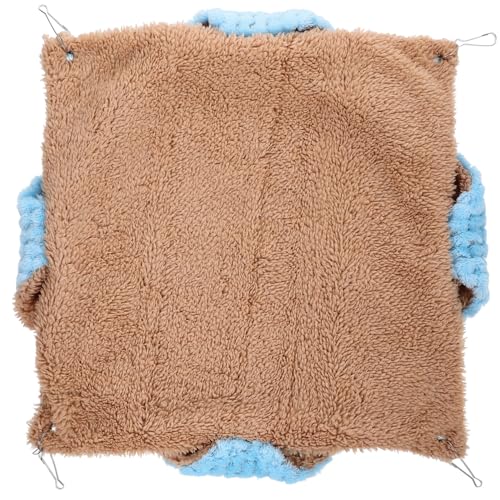 WOONEKY Guinea Pig Hammock Für Kleine Tiere Wärmeisolierte Hängematte Für Hamster Meerschweinchen Und Chinchillas Praktischer Rückzugsort Blau WOONEKY Guinea Pig Hammock Für Kleine Tiere Wärmeisolierte Hängematte Für Hamster Meerschweinchen Und Chinchillas Praktischer Rückzugsort Blau von WOONEKY