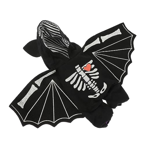 WOONEKY Bequemes Welpenkostüm Hundefledermaus Halloween einzigartiges Design feine Verarbeitung von WOONEKY