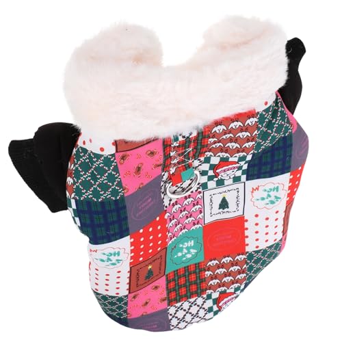 WOONEKY Winter Haustier Kleidung Weihnachten Haustier Kleidung Haustier Mantel Winter Hundejacke Hunde Wintermantel Warme Haustier Kleidung Haustier Kostü Haustier Winter von WOONEKY