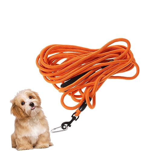 WOONEKY Hunde Trainingsleine Robuste Pet Pulling Rope Für Mittlere Hunde Strapazierfähiges Material Orange Ideal Für Training Und Outdoor Aktivitäten Praktische Hundeleine Für von WOONEKY